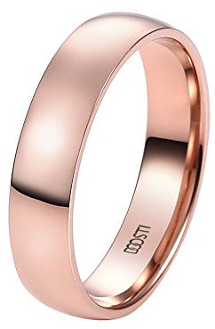 DOOSTI Trauring/Ehering/Partnerring aus 585/- Rosegold - inkl. Gratis Gravur
