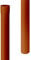 INEFA Fallrohr 100 cm, PVC DN 85, Braun, Regenrohr Dachrinnenzubehör,einfache Steckmontage, Made in Germany