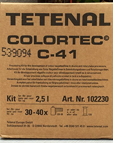 Tetenal - Kit Colortec C41 - 2,5 Litres - Développement de négatifs