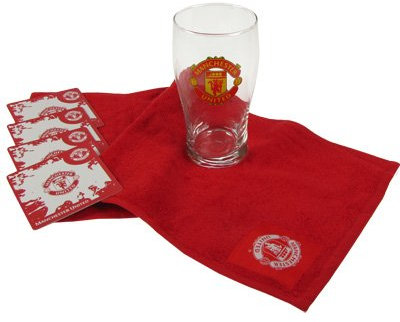 Manchester United FC. Mini Bar Set