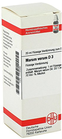 Marum verum D3 DHU Dilution, 20 ml Lösung