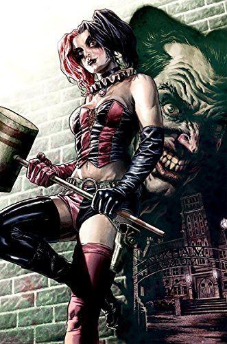 DC Universe Batman 'Harley Quinn Pose' Maxi Poster, 61 x 91.5 cm Mehrfarbig