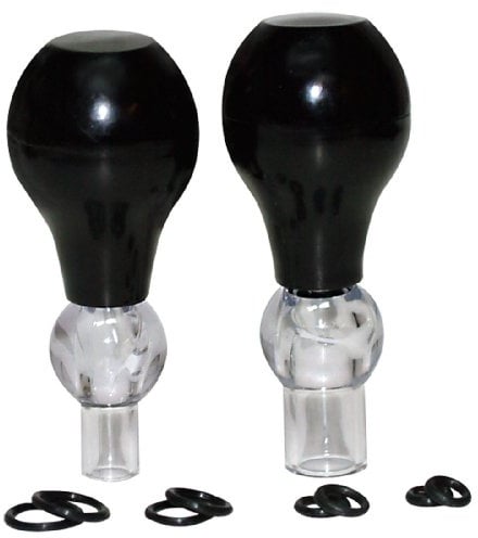 Orion 515264 Nipple Pump, 2 Nippelsauger und 8 Gummi-Fixierungsringe im Set.