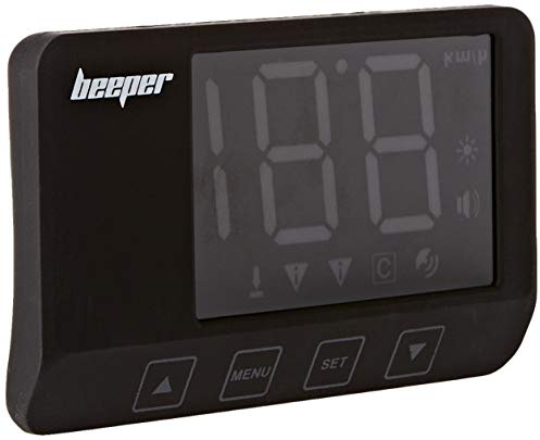 Beeper Compteur de Vitesse Affichage Tête Haute (HUD) GPS Universel – Écran LCD Haute Définition, Support Pivotant 360° – Branchement USB Plug & Play pour Auto, Camion (RE599HUDGPS (V1))