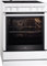 AEG 40006VS-WN Freistehender Elektroherd / 60 cm Backofen mit Glaskeramik-Kochfeld/Mehrzweckzone/Umluftgrillen/Feuchte Umluft/Restwärmeanzeige / 73 l Heißluftofen/weiß & schwarz