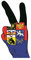 U24 Aufkleber Peace Finger Ostfriesland Autoaufkleber Sticker