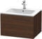 Duravit l-cube Waschtisch Waschbecken 1 Schubfach Nussbaum gebürstet