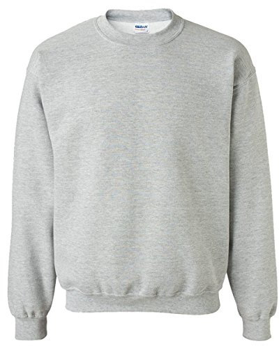 Gildan GI18000 - Sweatshirt-Ärmel gerade Gr. S, Grau - Sport Grey