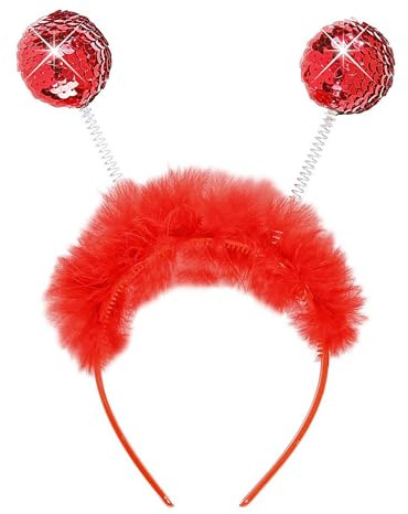 W WIDMANN MILANO Party Fashion - Tier Haarreif | Mit Pailletten, Haarschmuck, Kopfschmuck, Accessoire für Karneval, Fasching und Mottoparty