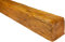DECO WOOD Deckenbalken EQ006 aus Polyurethane, 2m Länge, PU Balken Holzoptik (hellbraun - 12x12cm) Innendekor Dekobalken Rohrabdeckung