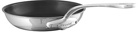 Mauviel 1830 M'Cook 524228 Eclipse+ Antihaft-Pfanne, Edelstahl, 28 cm