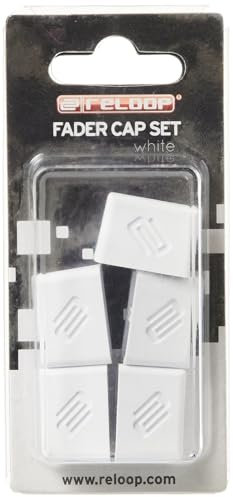 Reloop Fader Cap Set replacement fader cap for DJ mixer (White)