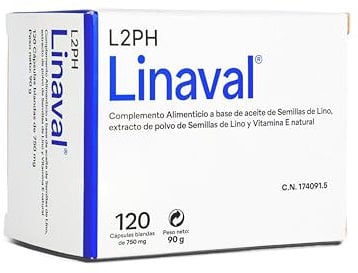Linaval 750mg 120 Cápsulas