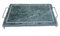 Euronovità Srl GRIGLIA Pietra OLLARE Rettangolare Struttura in Acciaio 20X30 CM Pietre Grill GRIGLIA BISTECCHIERA EN-224153