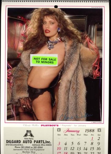 1988 Playboy Playmate Wall Calendar (promotional giveaway for Dilgard Auto Parts; Ashland, Ohio)