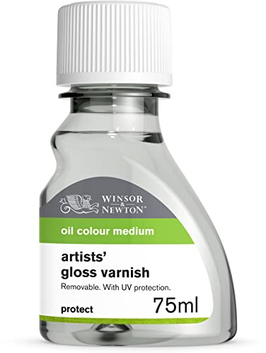 Winsor & Newton Professional Artists' Gloss Varnish, 75ml Bottle