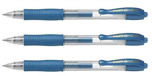 PILOT Gelschreiber G2-7 metallic blau