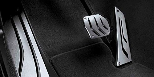 Original BMW M Performance Pedalauflagen Automatikgetriebe Edelstahl 7er F01 F02