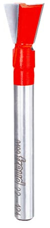 Freud 1/2 (Dia.) Dovetail Bit with 1/4 Shank (22-124)