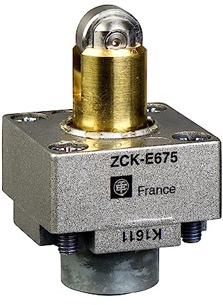 Schneider ZCKE675 ZCKE-Positionsschalterkopf, Verstärkter Stahl-Rollenstößel, +120 Grad C