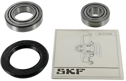 SKF Radlagersatz mit Wellendichtring VKBA 517 Position Vorderachse Höhe 97mm Länge 95mm Breite 64mm - OE Qualität