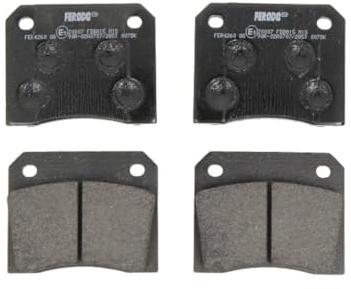 Ferodo FDB815 PREMIER Bremsbelagsatz, Scheibenbremse - (4-teilig) - (4 Stück)