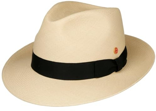 Mayser William Panamastrohhut Fedora UV-Schutz 80 Made in EU Herren Sommer Winter