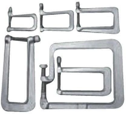 GEWA Reparaturklammer Streichinstrumente 40x125mm, Aluminiumbügel