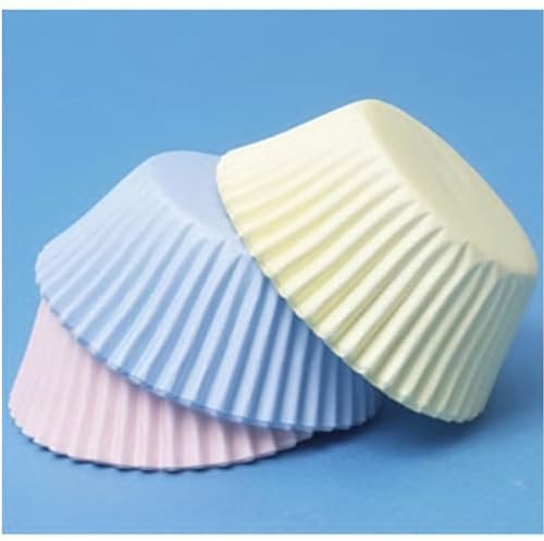 PME Colourful Pastel Paper Cupcake Cases (Pack of 60), Standard Size