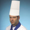 Papstar 12208 Burgund - Gorros de Cocinero (23 cm, tamaño Ajustable, Papel, 25 Unidades), Color Blanco