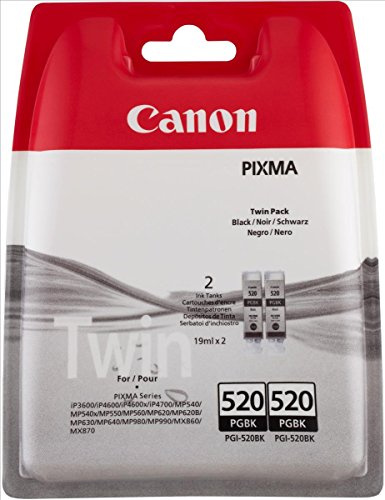 Canon PGI-35 TWIN Pack of 2 cartridges (2x Black) Genuine Canon (Plastic Pack)