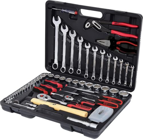 KS TOOLS 1/4+1/2 Werkzeug-Satz, 88-tlg