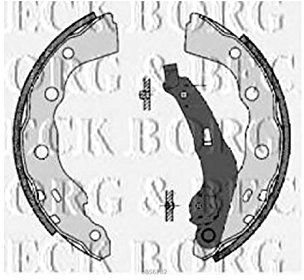 Borg & Beck BBS6282 Rear Brake Shoes To Fit Mitsubishi Carisma 1999-
