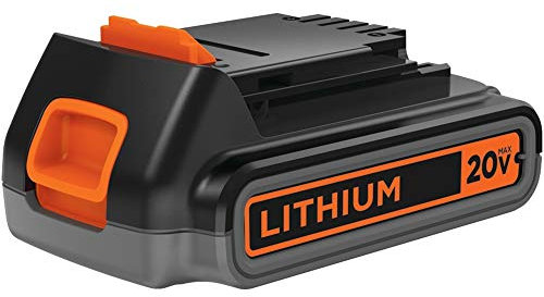 Black + Decker LBXR2020-OPE Batterie au lithium 2,0 Ah 20 V