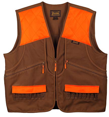 Gamehide Switchgrass Upland Field Bird Vest (Marsh Brown/Orange, X-Large)