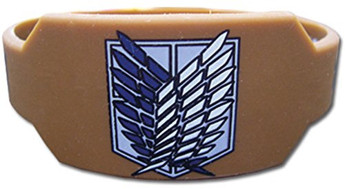 Wristband – Attack on Titan – NEUE Scout Regiment braun Anime Geschenke ge64034