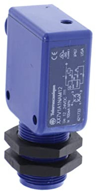 Telemecanique Sensors - XX Ultrasonic Sensor, Parallelepipedic, NO, SN 0,5m, M12 Connector, XX7V1A1PAM12