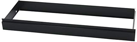 BISLEY Teleskophängerahmen für EuroTambour, Metall, 333 Schwarz, 36 x 110.5 x 12.1 cm