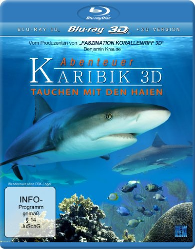 Abenteuer Karibik 3D - Tauchen mit den Haien [3D Blu-ray]