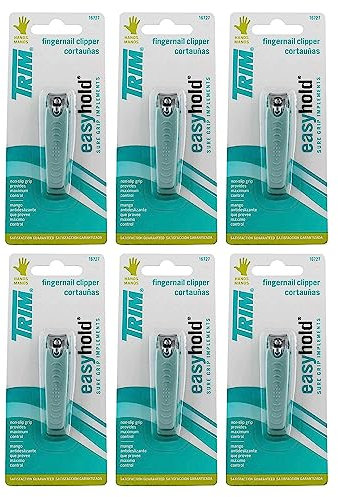 Trim Easy Hold Fingernail Clipper (6 Pieces) by Trim