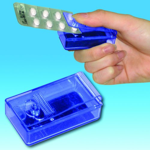 Pill Puncher with Container