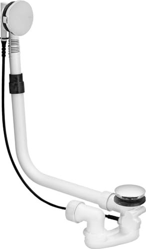 Viega 6163875 Badewannenablauf, Multiplex, 6163.875dn40 x 725, verchromt