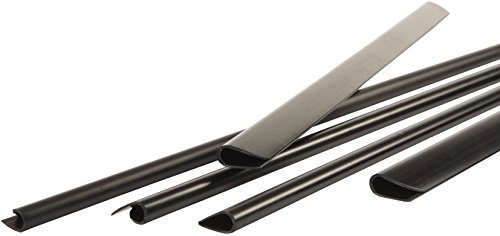 Pavo - Lot de 25 Baguettes à reliure 3 mm Noir (1 à 20 feuilles)