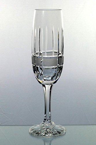 ZAW Set 6 Sektgläser Prosecco aus Bleikristall 24% PbO