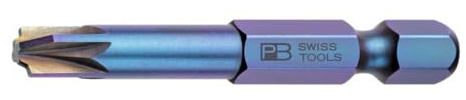 PB Swiss Tools Kombiprofil-Klinge, Schaft E 6,3 2 mm