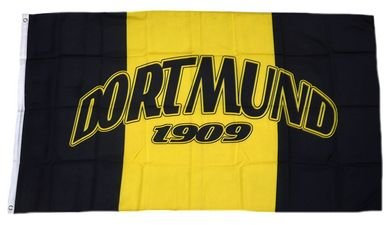 Fahne / Flagge Dortmund 1909 Fan NEU 90 x 150 cm