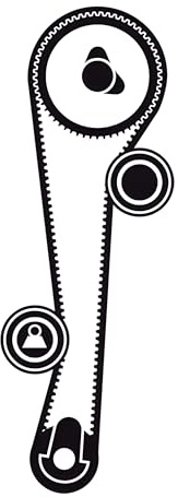 SKF Zahnriemensatz VKMA 95632 Höhe 46 mm Länge 330 mm Breite 141 mm - OE Qualität