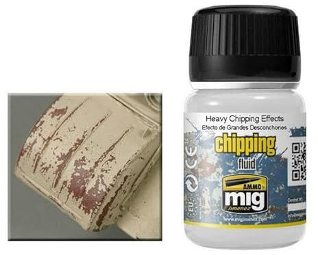 AMMO MIG-2011 Auxiliary Heavy Chipping Effects Set, Multi-Colour