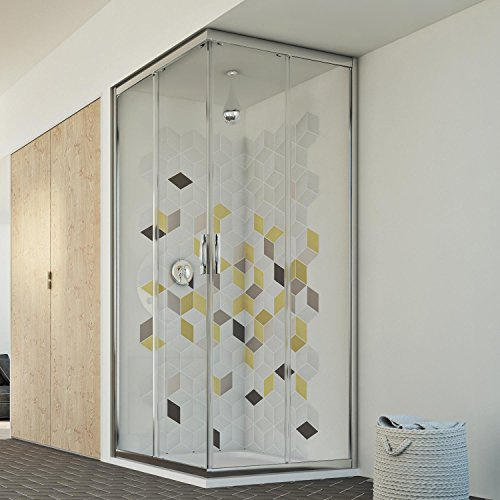 Idralite Evolution Duschkabine 100x72 cm H198 ESG-Klarglas