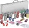 GAMES PLANET Pokerkoffer mit 500 Laser-Chips, Silver/Gold/Black Edition - Auswahl: Silver
